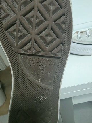 Converse Blancas Caña Alta