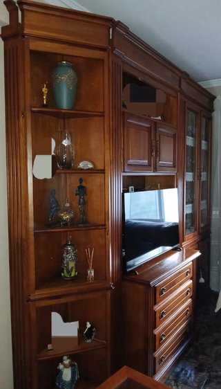 Conjunto de Mueble de salón de madera