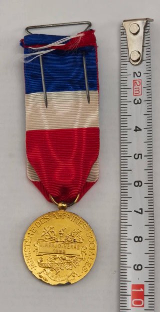Medalla Honor del Trabajo Francia