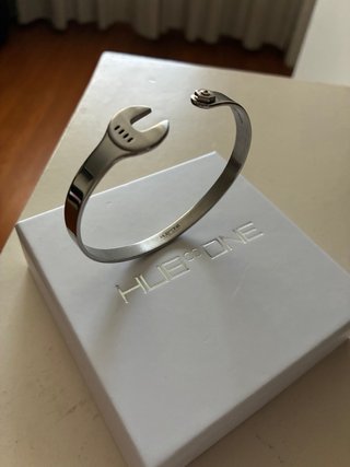 Pulsera Acero y Oro 18kt Enrico Martina Nueva.