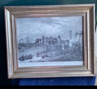 Grabados Roma Antiguo Templo