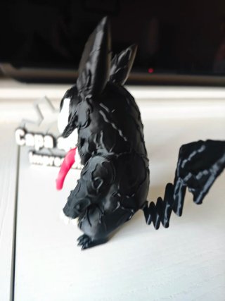 Pikachu Venom Marvel 15cm figura
