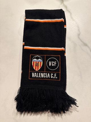 Bufanda Valencia CF Negra