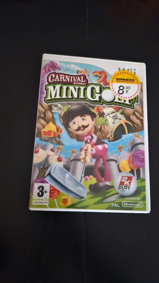 Carnival Games Minigolf Wii Nintendo