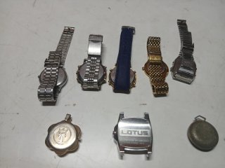 Lote 8 relojes