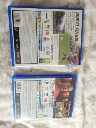 Lote FIFA 15 y FIFA 17 PS4