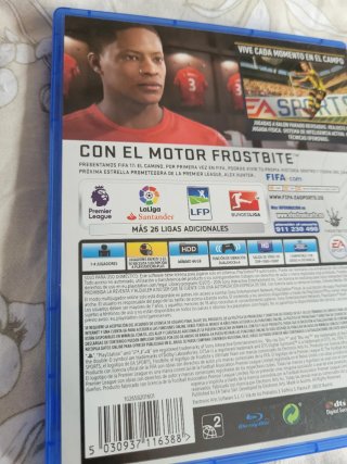 Lote FIFA 15 y FIFA 17 PS4