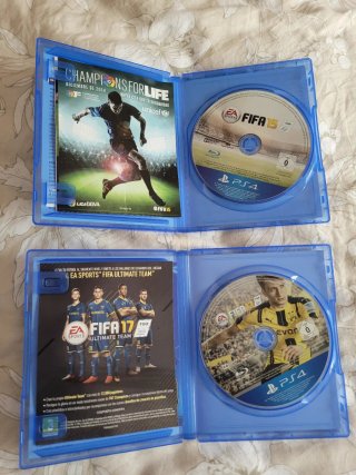 Lote FIFA 15 y FIFA 17 PS4