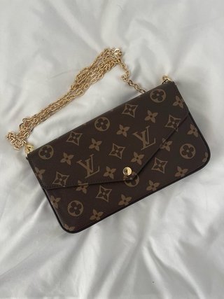Mini bolso Louis Vuitton marrón
