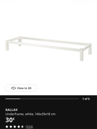 Estantería KALLAX Roble Estructura Blanca