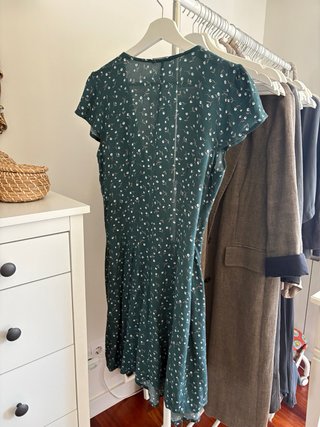 Vestido Brandy Melville verde estampado