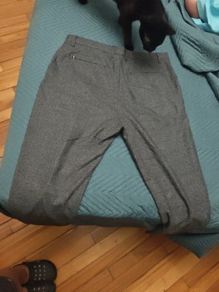 Pantalón chino gris de chico