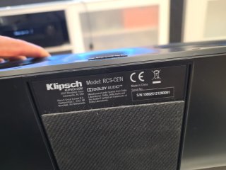 Altavoz Central Klipsch Negro