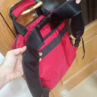 Mochila para portátil/tablet roja