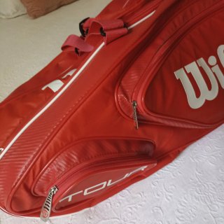 Raquetero Wilson Tour 9R Rojo