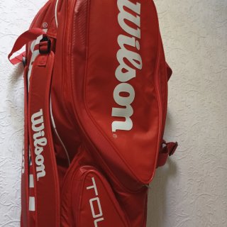 Raquetero Wilson Tour 9R Rojo