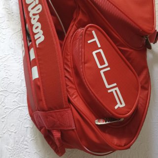 Raquetero Wilson Tour 9R Rojo