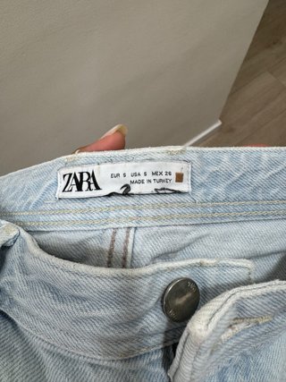 Falda larga vaquera Zara