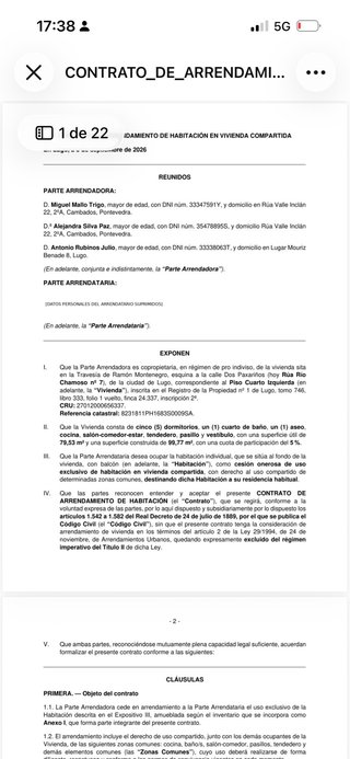 Alquiler habitación grande y exterior céntrica