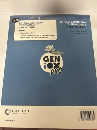 Lengua castellana y literatura II. Libro del es...