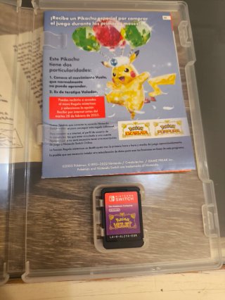 Pokémon Púrpura Nintendo Switch