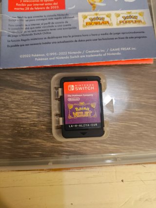 Pokémon Púrpura Nintendo Switch