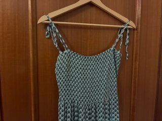 Vestido largo tirantes Green Coast Talla XS