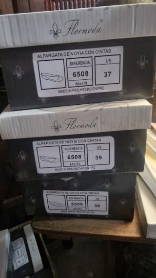 Zapatos de Novia Flormoda Blancos