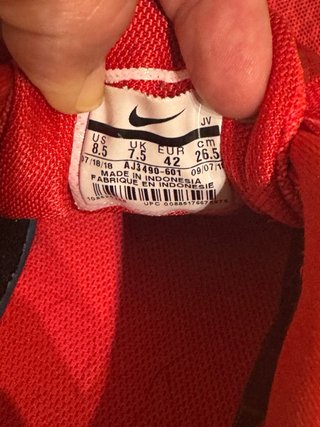 Zapatillas Nike Rojas