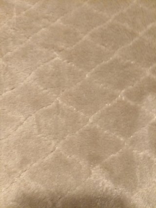 Manta sofá o pie de cama beige