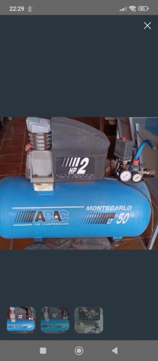 Compresor ABAC Montecarlo LT 50
