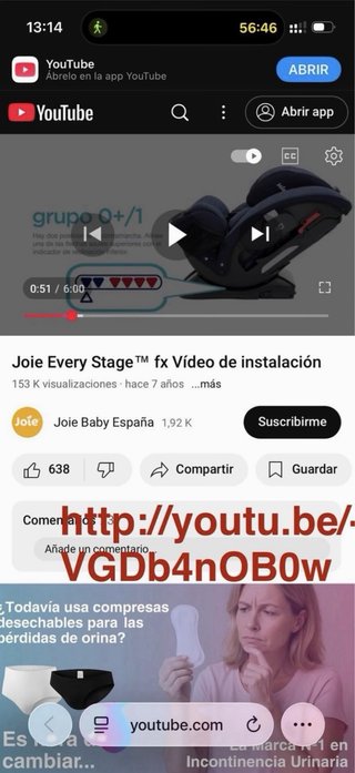 Silla de coche Joie EveryStage fx