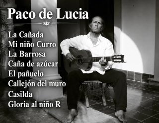 Partituras Paco de Lucía (Cifrado)