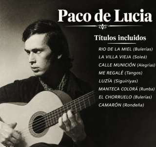 Partituras Paco de Lucía (Cifrado)