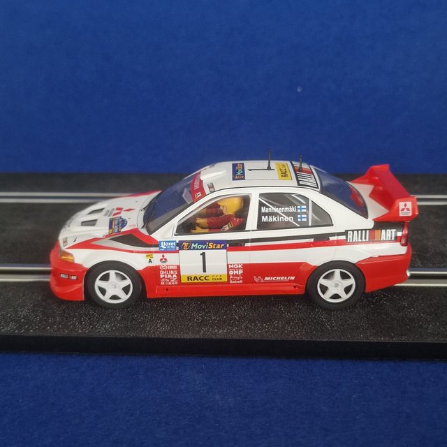 Scaleauto Mitsubishi Evo V Mäkinen #1