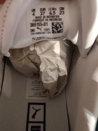 Zapatillas Puma Cali Varsity Mujer Blancas