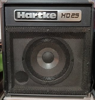 Amplificador Bajo Hartke HD25. En mano, no envios.