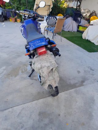 Yamaha XT600E Azul