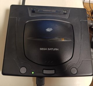 Consola Sega Saturn Negra