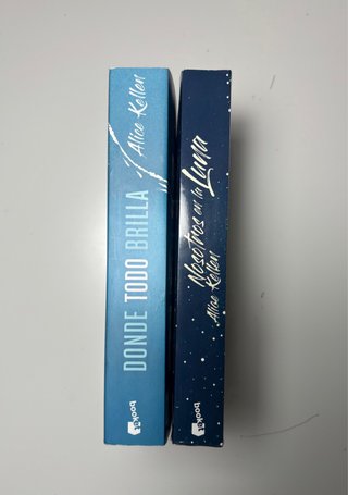 2 Libros: Nosotros en la luna + Donde todo brilla