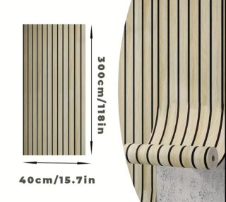 Paneles Pared 3D Autoadhesivos Madera 40x300cm!!!