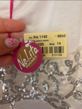 Vestido No-l-ita nuevo con etiqueta