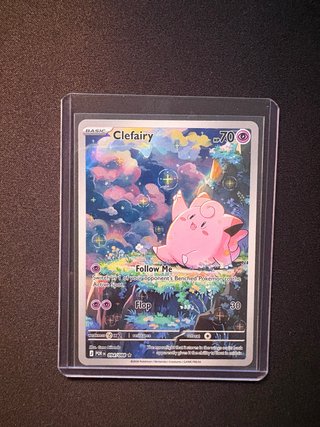 Carta Pokémon Clefairy Arte Rara