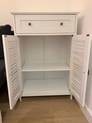 Mueble Maisons du Monde blanco Zara tiradores