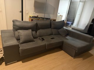 Sofá modular gris chailong