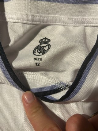 Camiseta Real Madrid 12 años