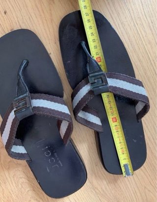 Gucci Sandalias Hombre Marrón 41.5 Zapatillas 8