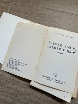 Primer amor, primer dolor | José Luis Martín, 1977