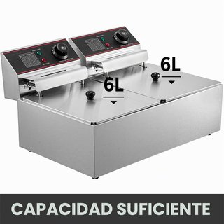 Freidora Eléctrica VEVOR 12L 5000W