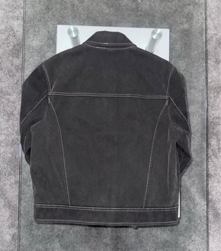 Giacca Zara Effetto Lavato Nera Taglia M